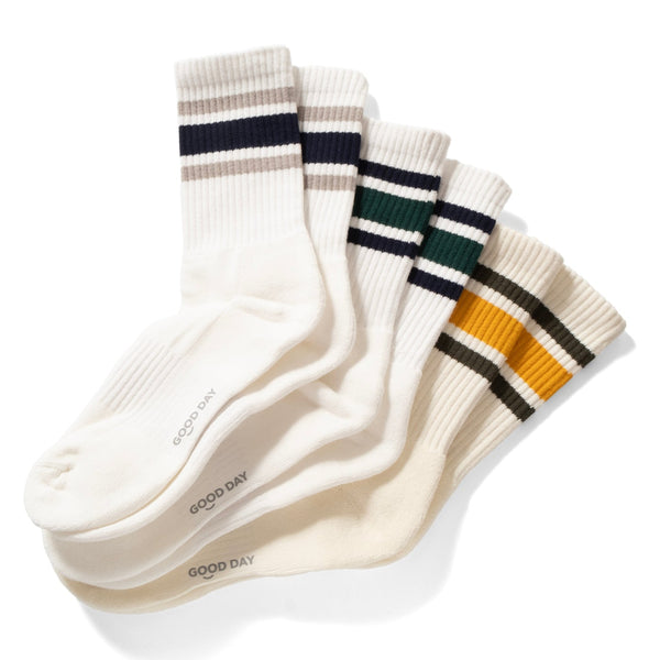 (ZA101) Triple Stripe Socks