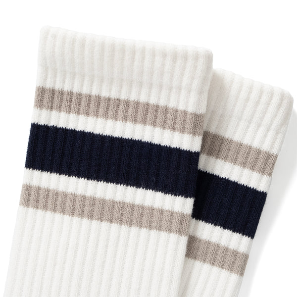 (ZA101) Triple Stripe Socks