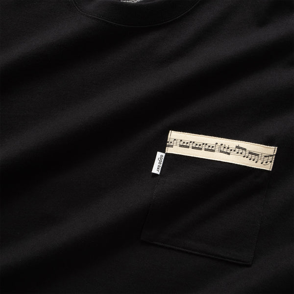(ZT1375) Vinyl Cover Graphic Pocket Tee