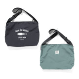 (BA524) 2 Face Logo Messenger Bag