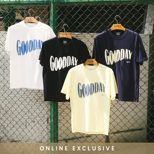 (ZT1638) Distressed GOOD DAY Print Tee (Online Exclusive)