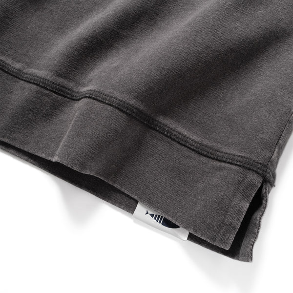 (TP1836) Washed Henley Neck Tee