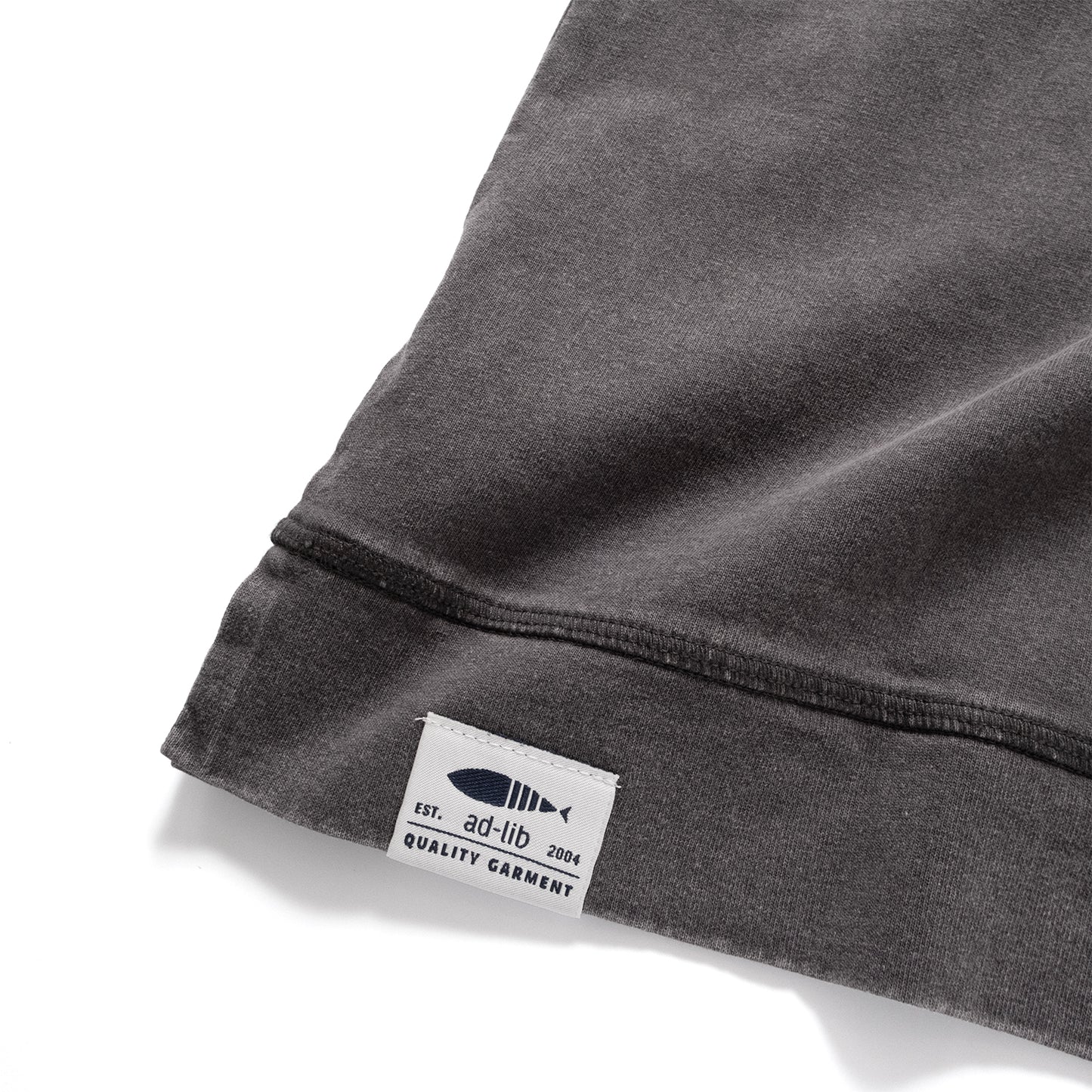 (TP1836) Washed Henley Neck Tee