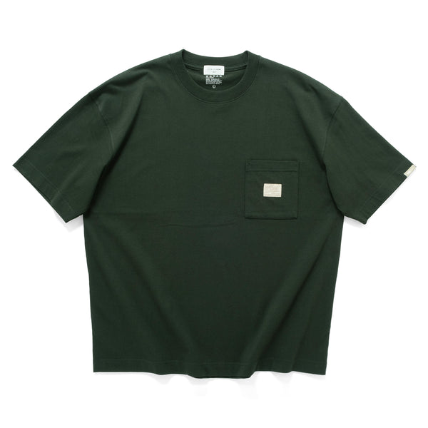 (ZT1860) 重磅口袋Tee