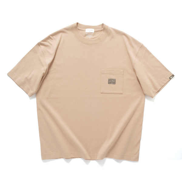 (ZT1860) 重磅口袋Tee