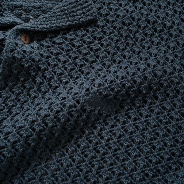 (ST386) Knit Cuba Short Sleeve Shirt