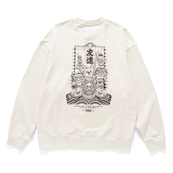 (EX615) Boat Graphic Sweater