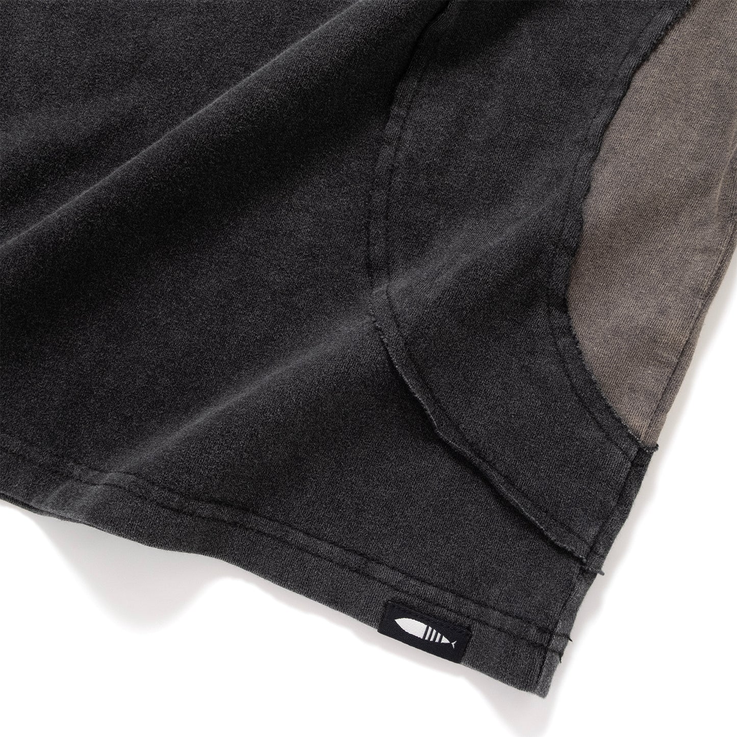 (TP1811) Washed Cropped Tee