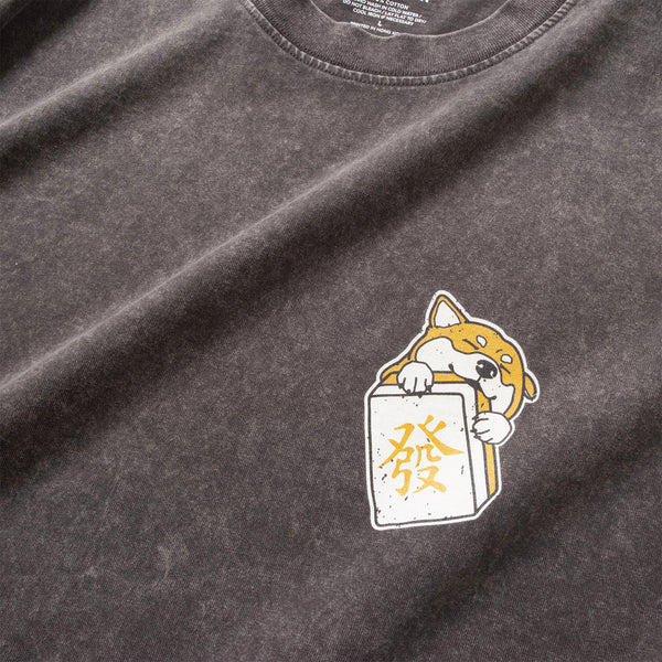 (ZT1897) Great Luck Shiba Graphic Tee