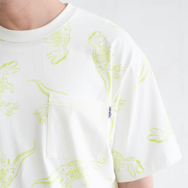 (TP1833) Dinosaur Pattern Tee