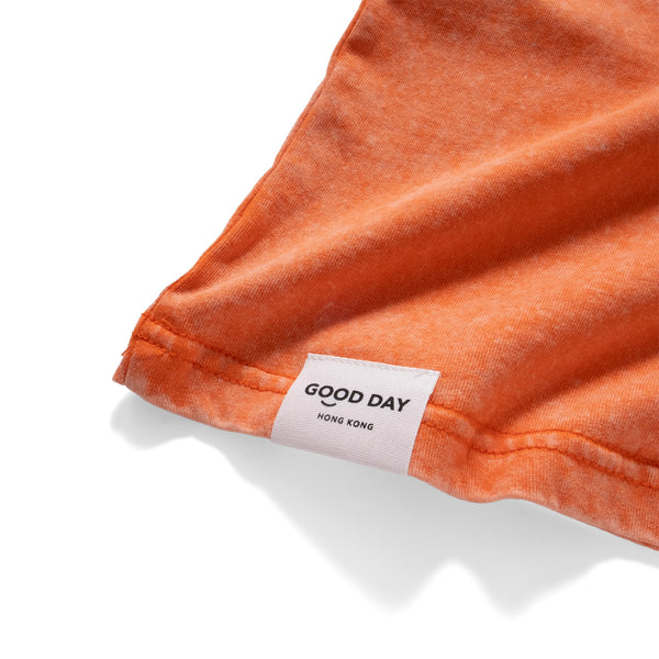 (ZT1648) Work Hard Graphic Washed Tee