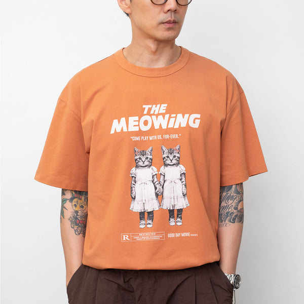(ZT1900) The Meowing Cats Cool Touch Tee
