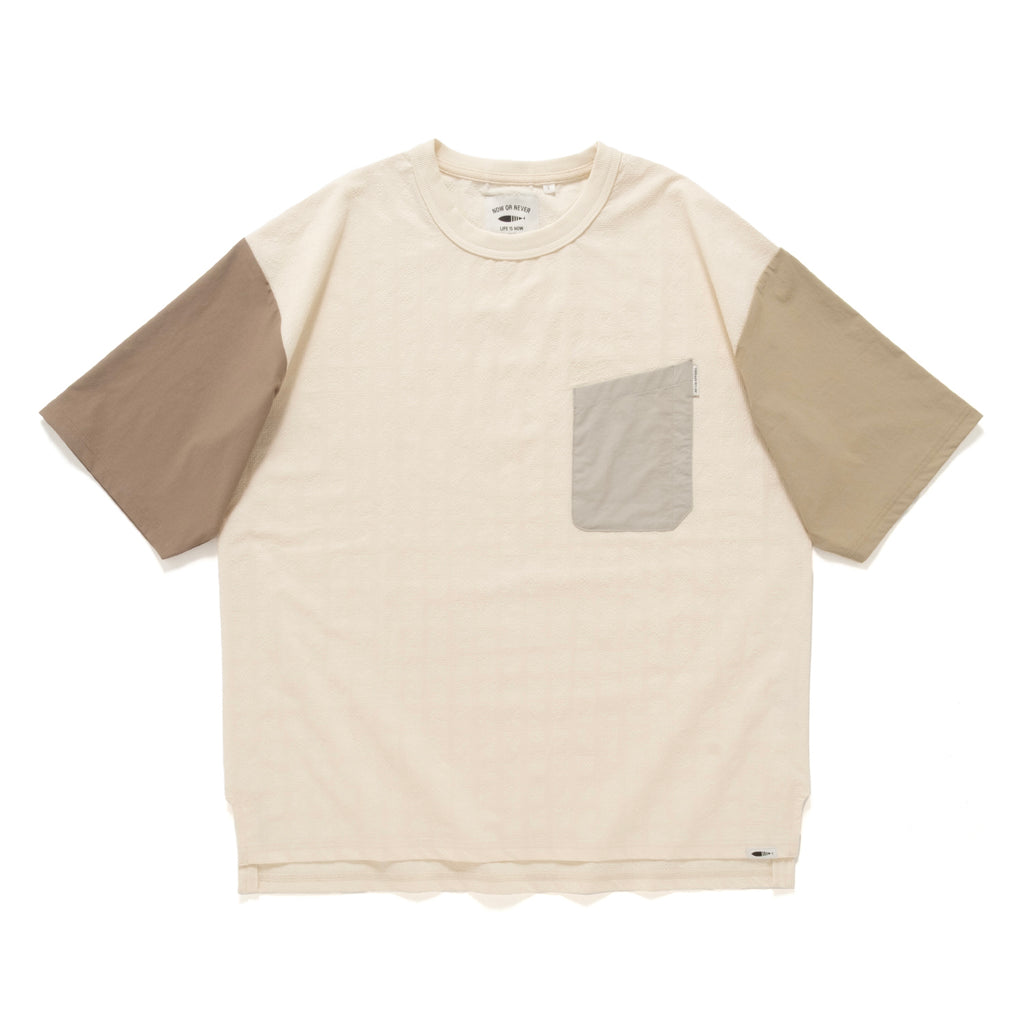 (TP1579) Cool Touch Seersucker Switch Color Tee