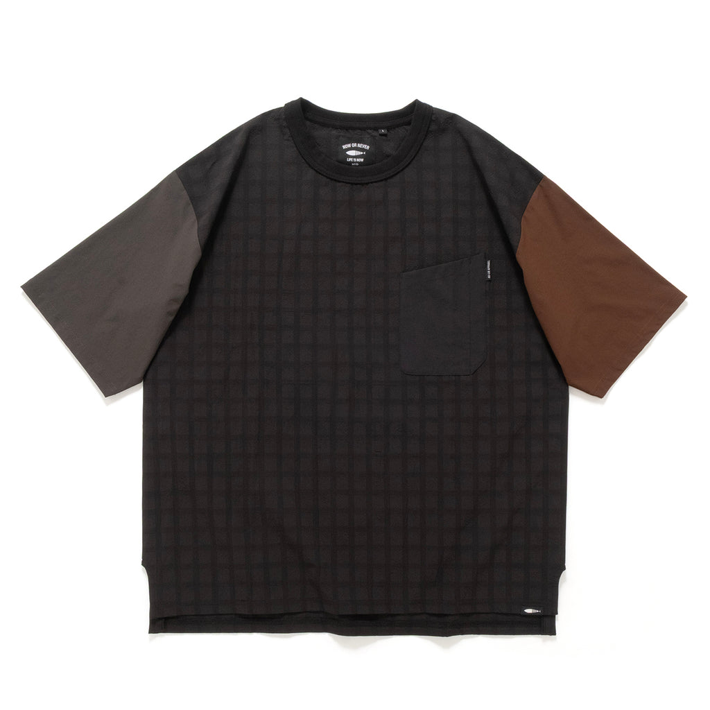 (TP1579) Cool Touch Seersucker Switch Color Tee