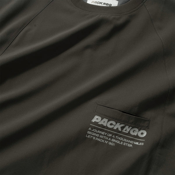 (TP1592) Cool Touch Contrast Tech Tee
