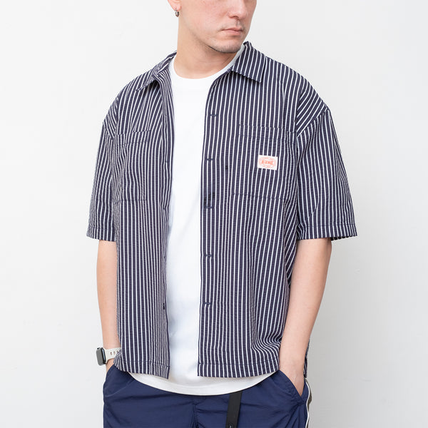 (ST524) Cool Touch Stripes Shirt