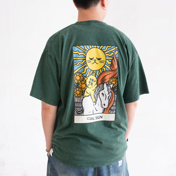 (ZT1893) Catarot V2.2 The Sun 圖案 Tee