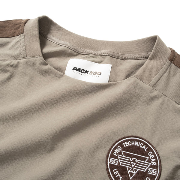 (TP1577) Tech Patchwork Jersey Tee