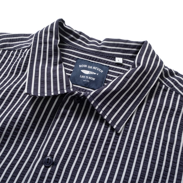 (ST524) Cool Touch Stripes Shirt