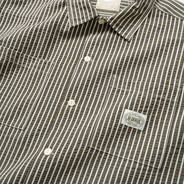 (ST524) Cool Touch Stripes Shirt