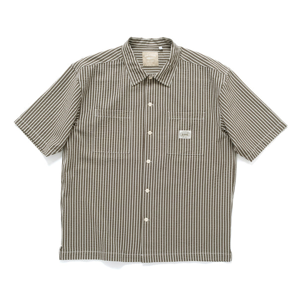 (ST524) Cool Touch Stripes Shirt