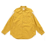 (YS379) Sleeve Patchwork Shirt