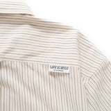 (ST451) Stripe Patchwork Short Sleeve Shirt