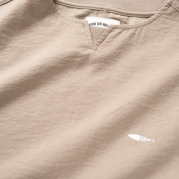 (TP1585) Cropped Sleeve Collar Tee