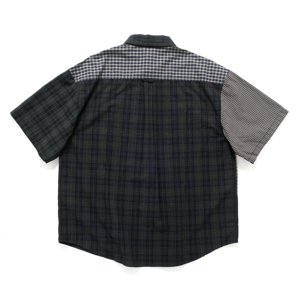 (ST531) Patchwork Shirt