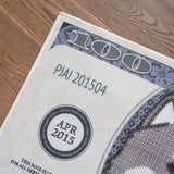 (AA494) Large Money Graphic Carpet