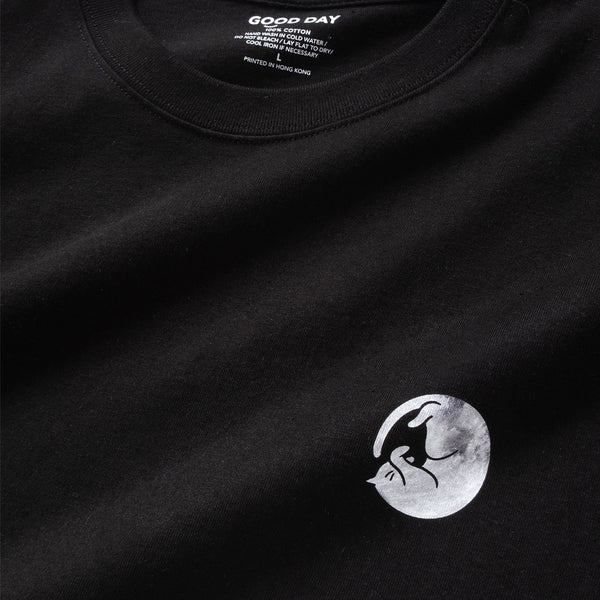 (ZT1654) Cat Moon Phases Graphic Tee