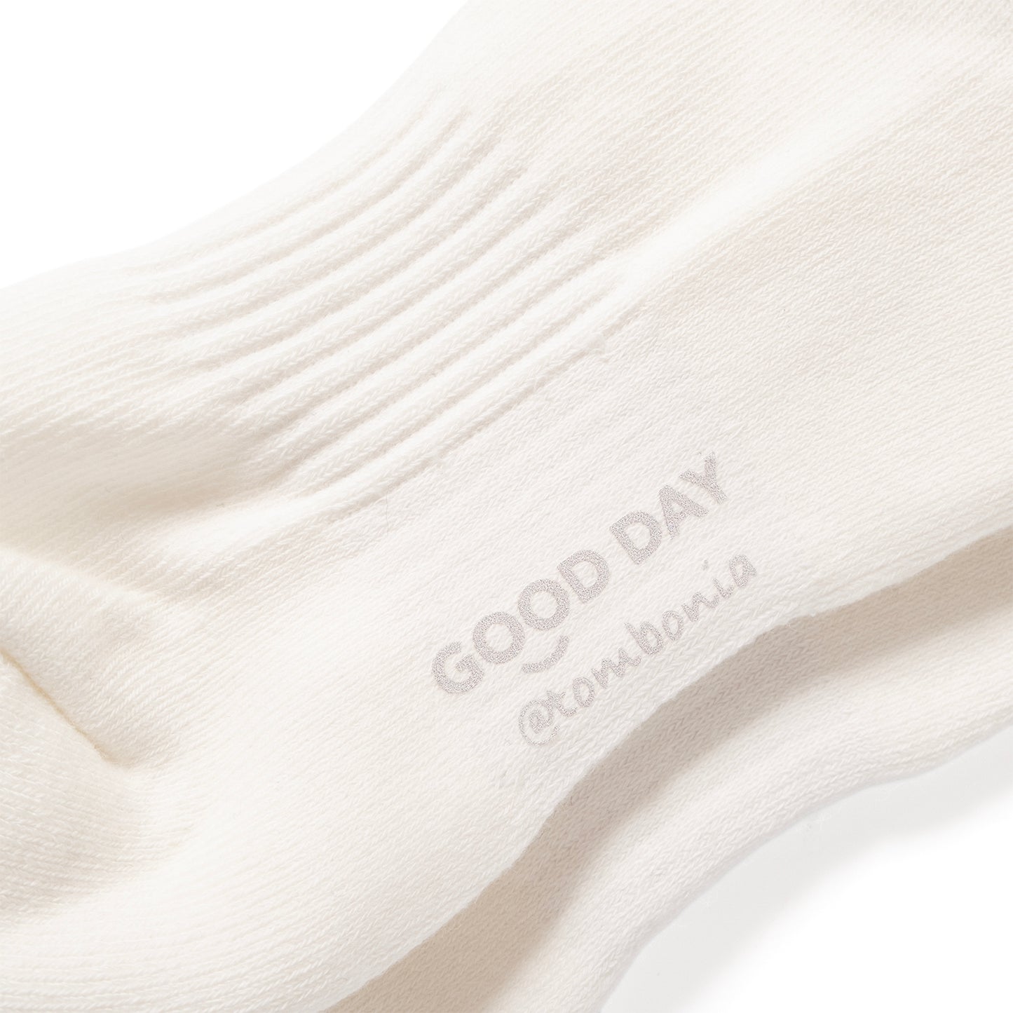(EX708) Graphic Embroidery Stripe Socks