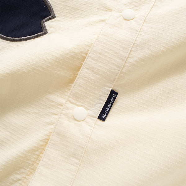 (ST380) Sakura Patch Short Sleeve Shirt
