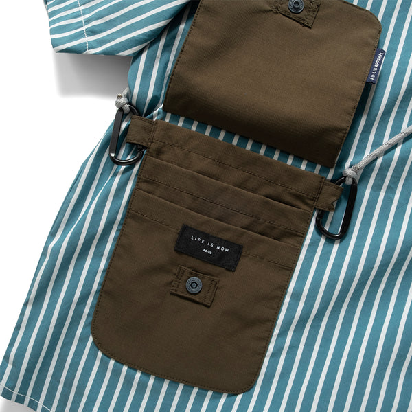 (ST453) 索繩連袋短袖恤衫