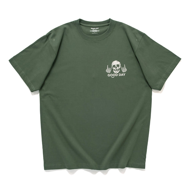 (ZT1908) Gold Teeth Rock 'N' Roll Graphic Tee