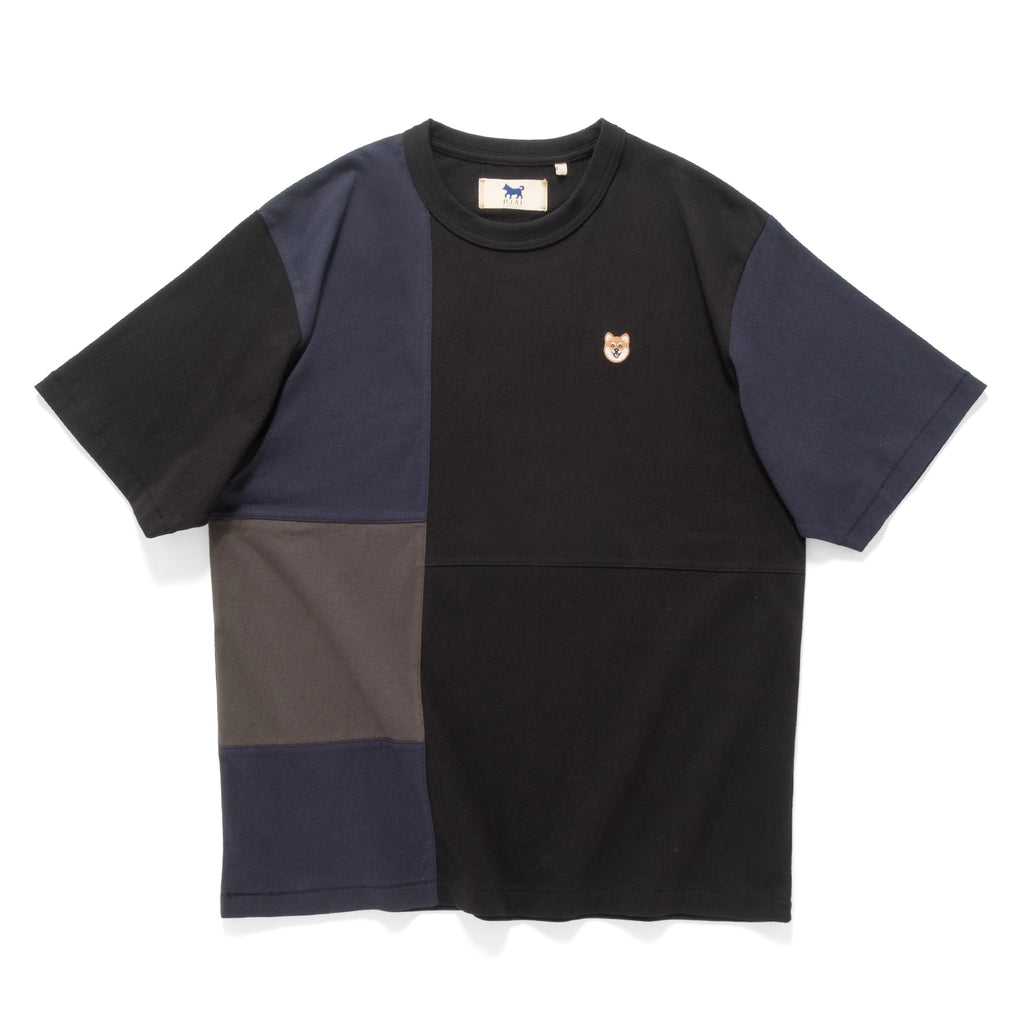 (TP1610) Embroidery Patchwork Tee