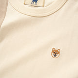 (TP1610) Embroidery Patchwork Tee