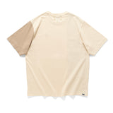 (TP1610) Embroidery Patchwork Tee