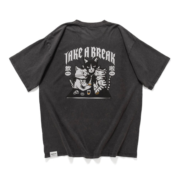 (ZT1667) Take A Break Graphic Tee