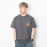 (ZT1666) Cactus Embroidery Tee