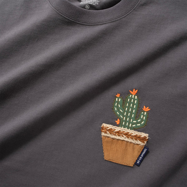 (ZT1666) Cactus Embroidery Tee