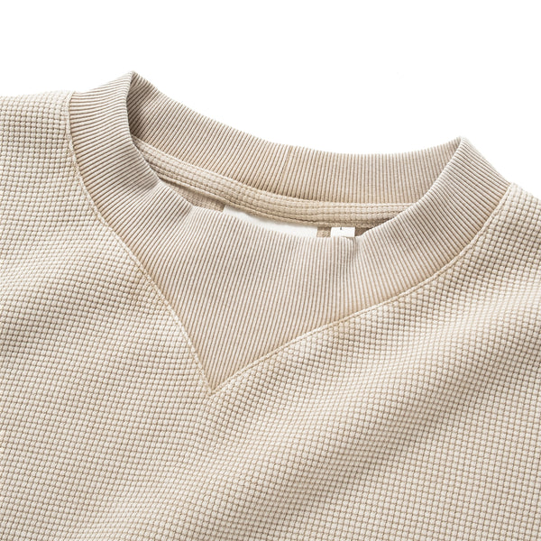 (TP1604) Washed Waffle Tee