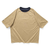 (TP1636) Reversible Mesh Graphic Tee