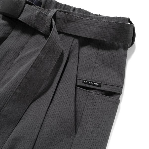 (PT398) Cool Touch Belt Tapered Pants