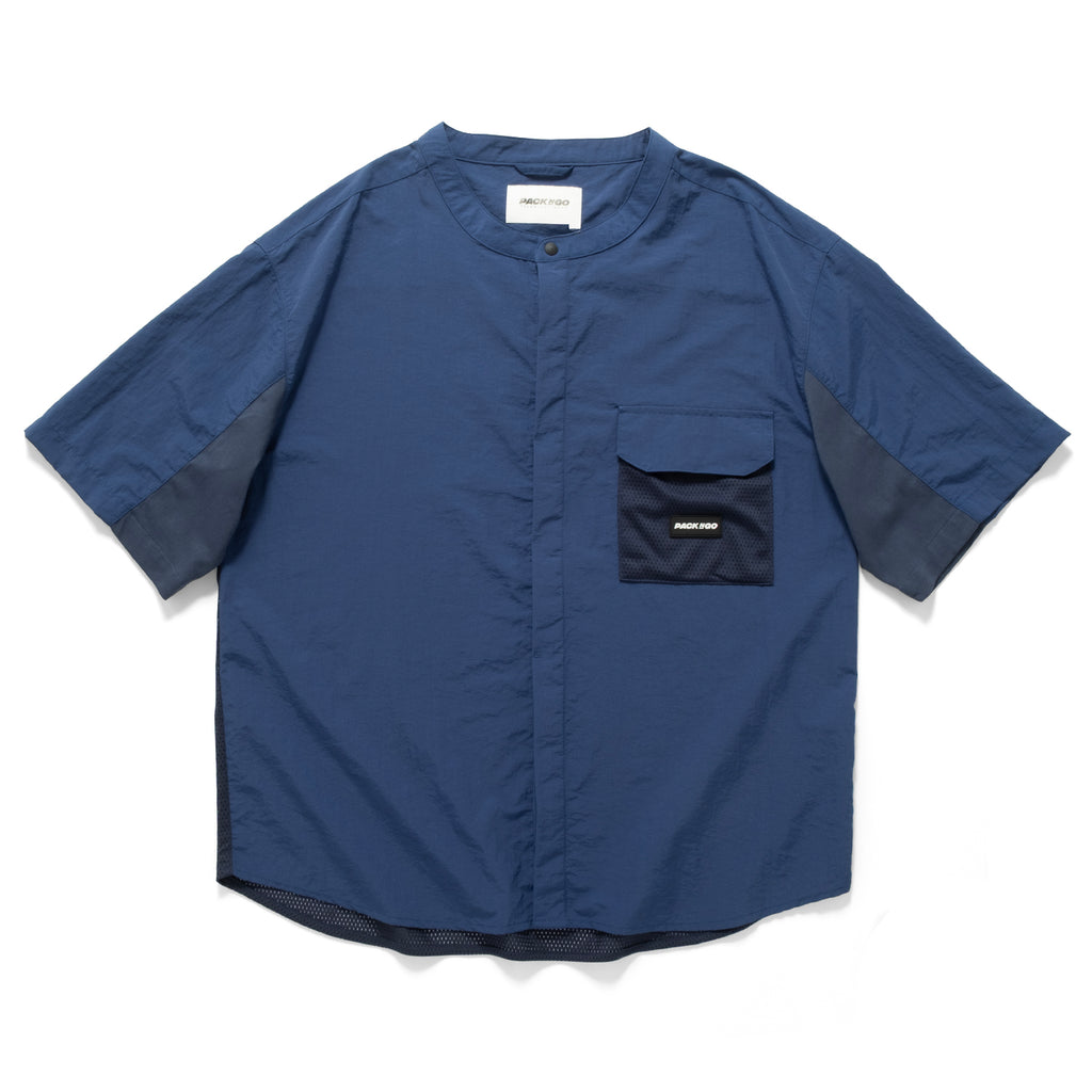 (ST463) Cool Touch Tech Mesh Contrast Shirt