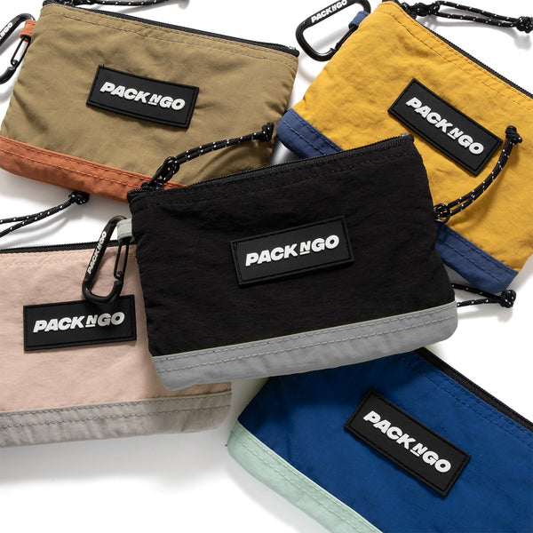 (YB537) Colorblock Coins Wallet