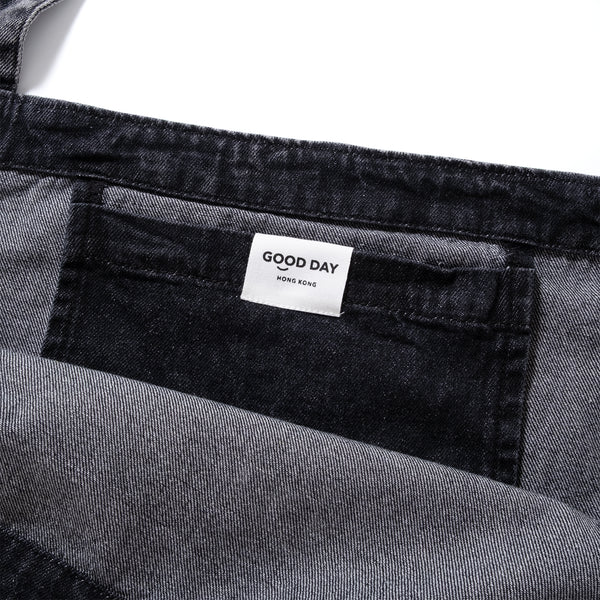 (ZB540) The Meowing Washed Tote Bag