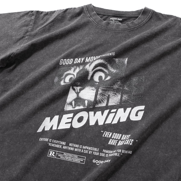 (ZT1695) The Meowing Graphic Tee