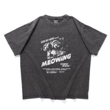 (ZT1695) The Meowing Graphic Tee