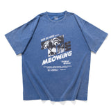 (ZT1695) The Meowing Graphic Tee